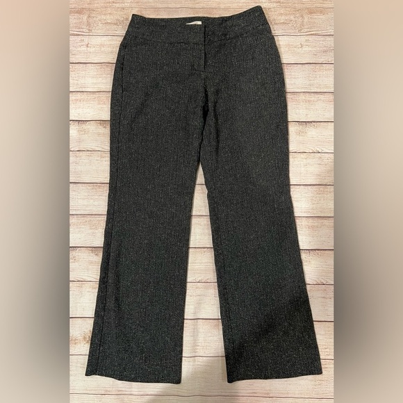 Ann Taylor Loft Original Grey Slacks Pants Size 4 - Picture 1 of 6